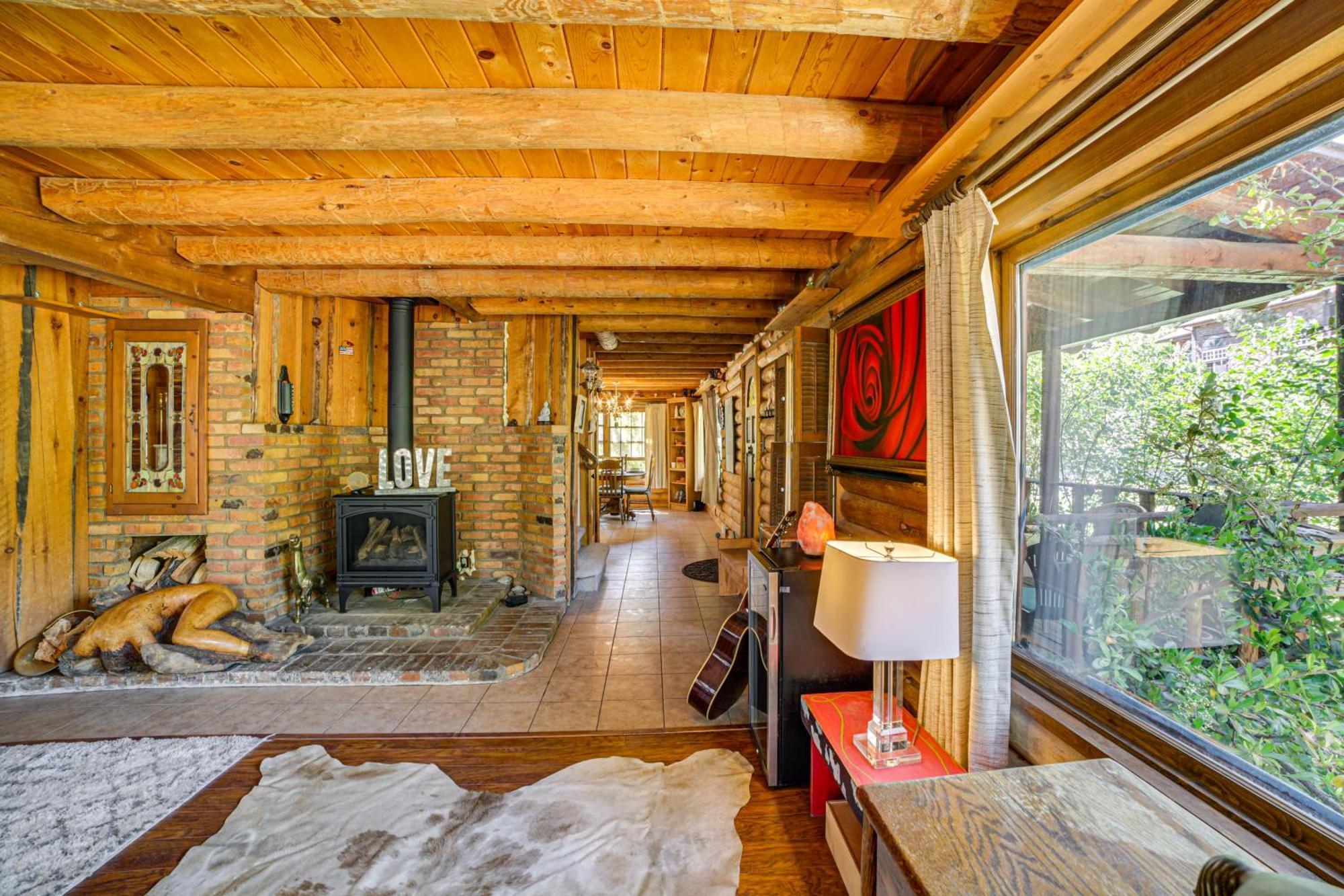 Pine Mountain Club Log Cabin With Resort Amenities! Bagian luar foto