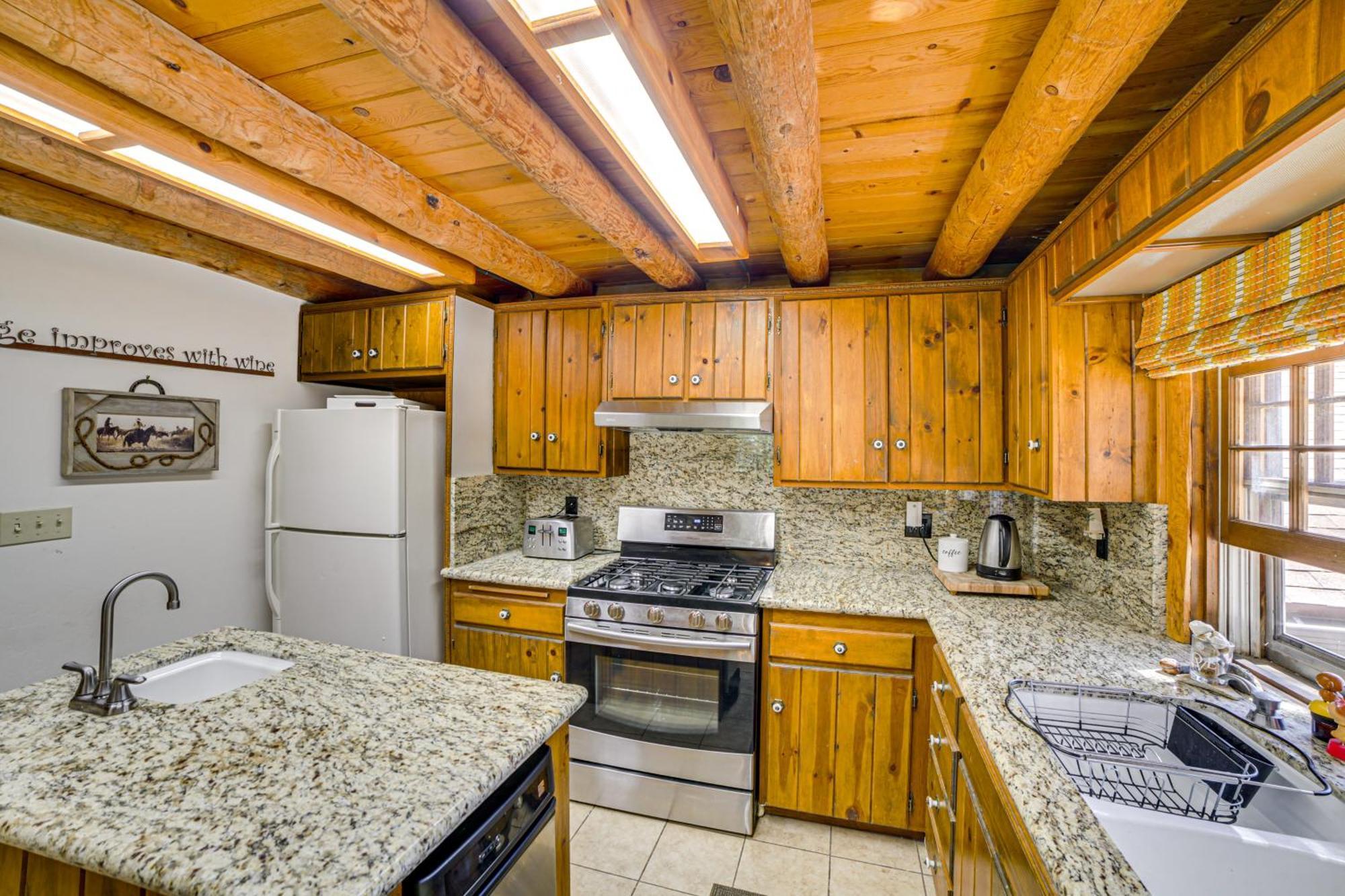 Pine Mountain Club Log Cabin With Resort Amenities! Bagian luar foto